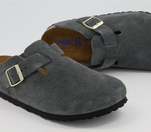 Birkenstock boston soft foodbed
Suede Dark Grey