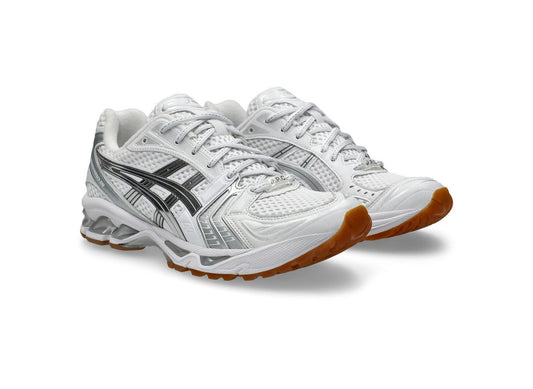 asics gel kayano 14 white pure silver