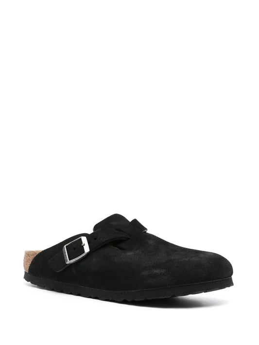 Birkenstock Boston Soft Footbed Black