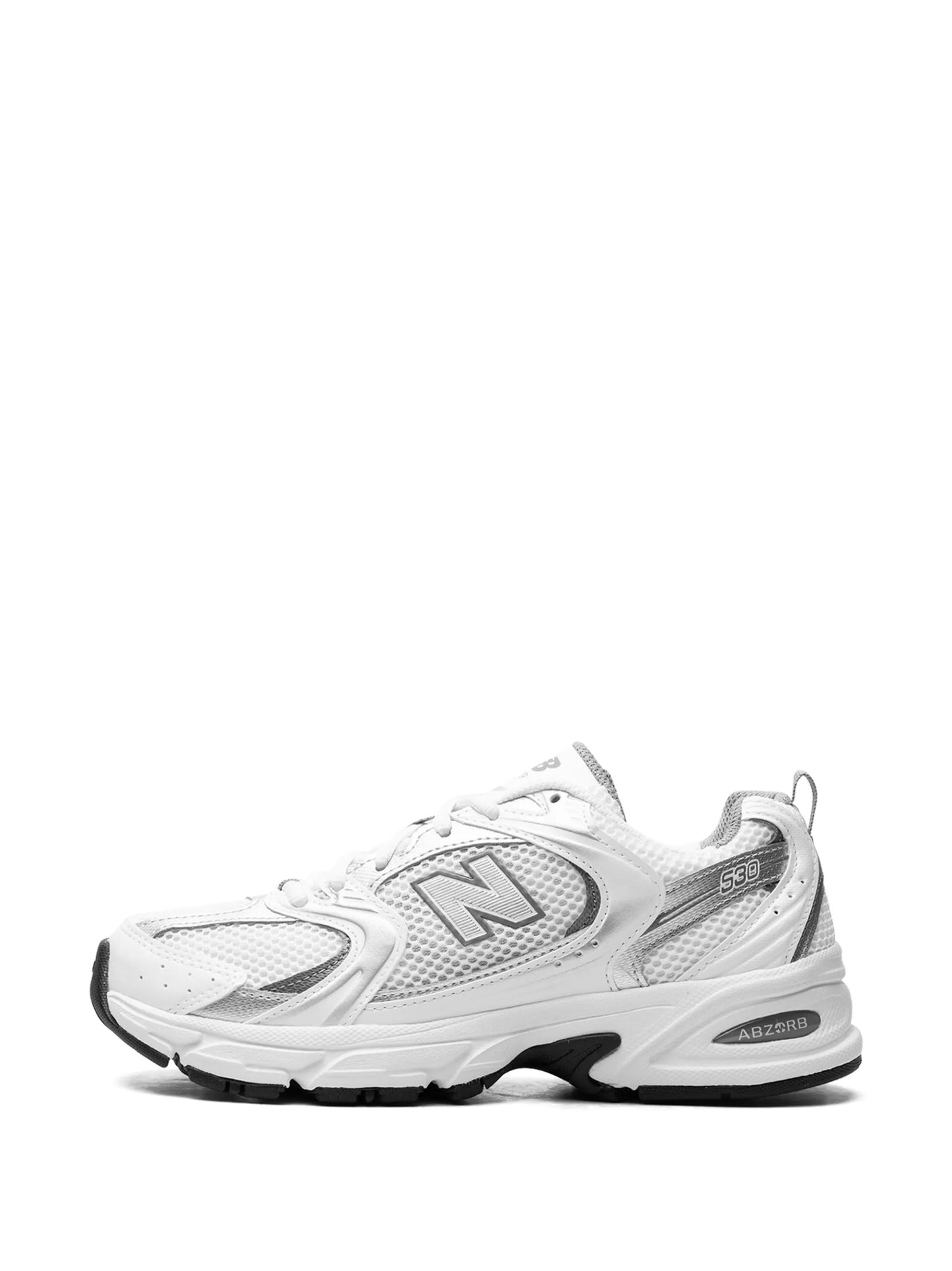 New Balance 530 – White Silver Metallic