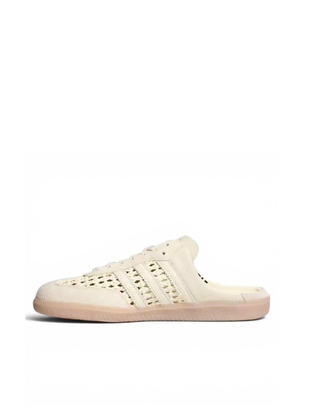 Adidas Samba Mule Woven Basketweave Cream White
