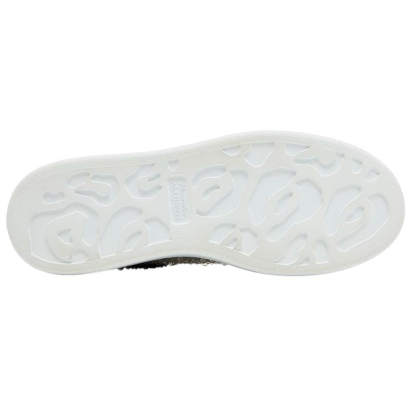 Alexander Mcqueen Oversized Crystal-Embellished White