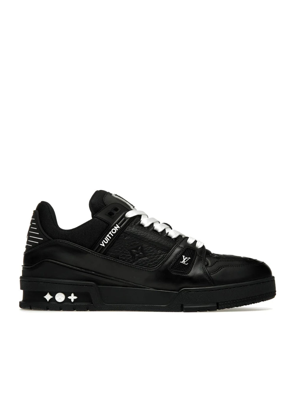 Louis Vuitton Trainer Black Embossed Monogram