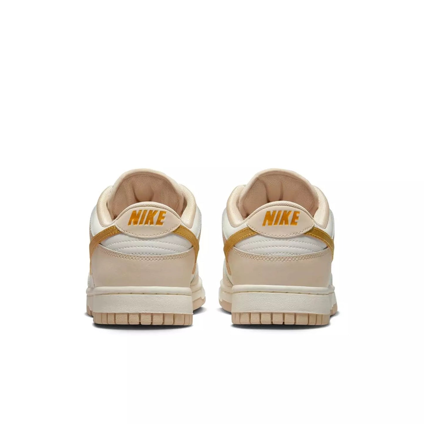 Nike Sb dunk low Phantom Metallic / Gold Swoosh