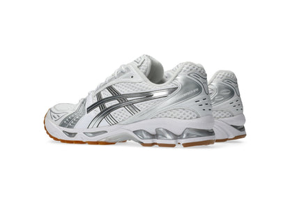 asics gel kayano 14 white pure silver