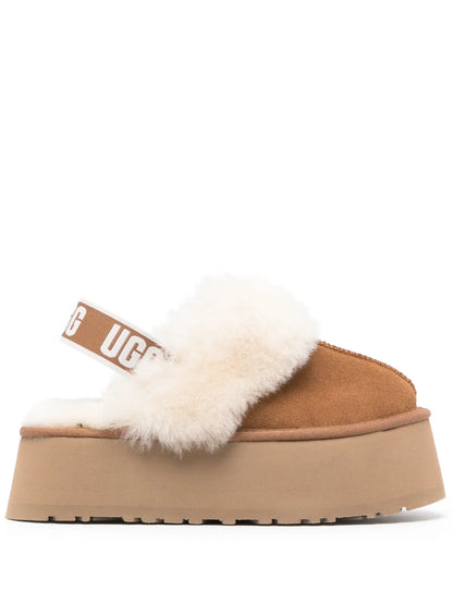 UGG Funkette platform slippers - Brown