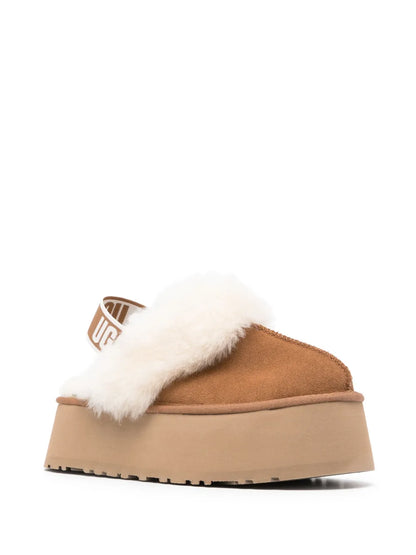 UGG Funkette platform slippers - Brown