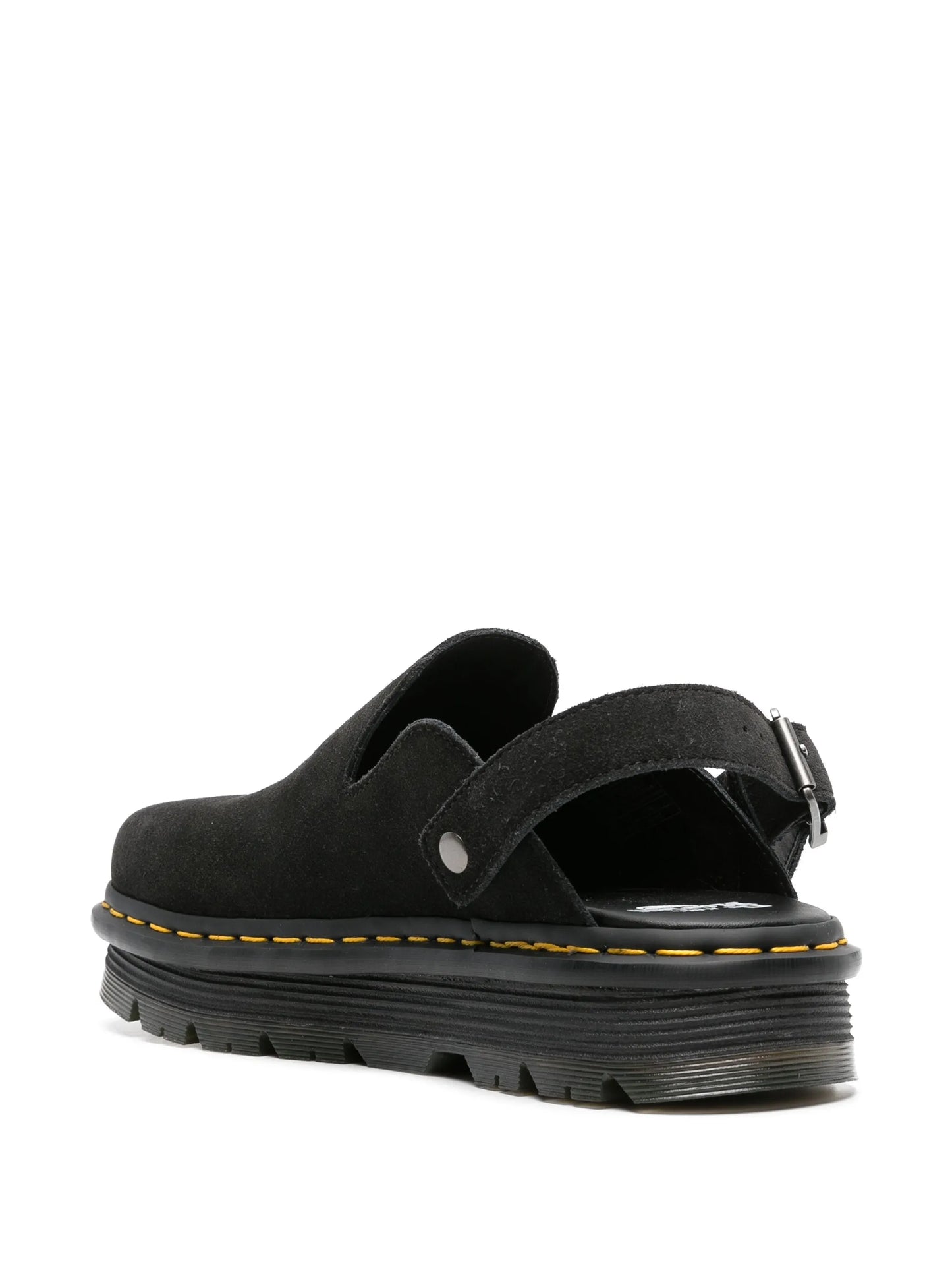 Dr. Martens Zebzag suede mules - black
