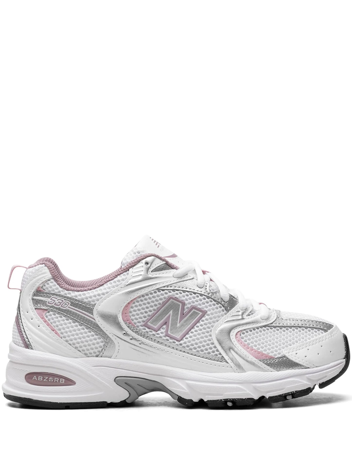New Balance 530 – White Mid Century Pink GS