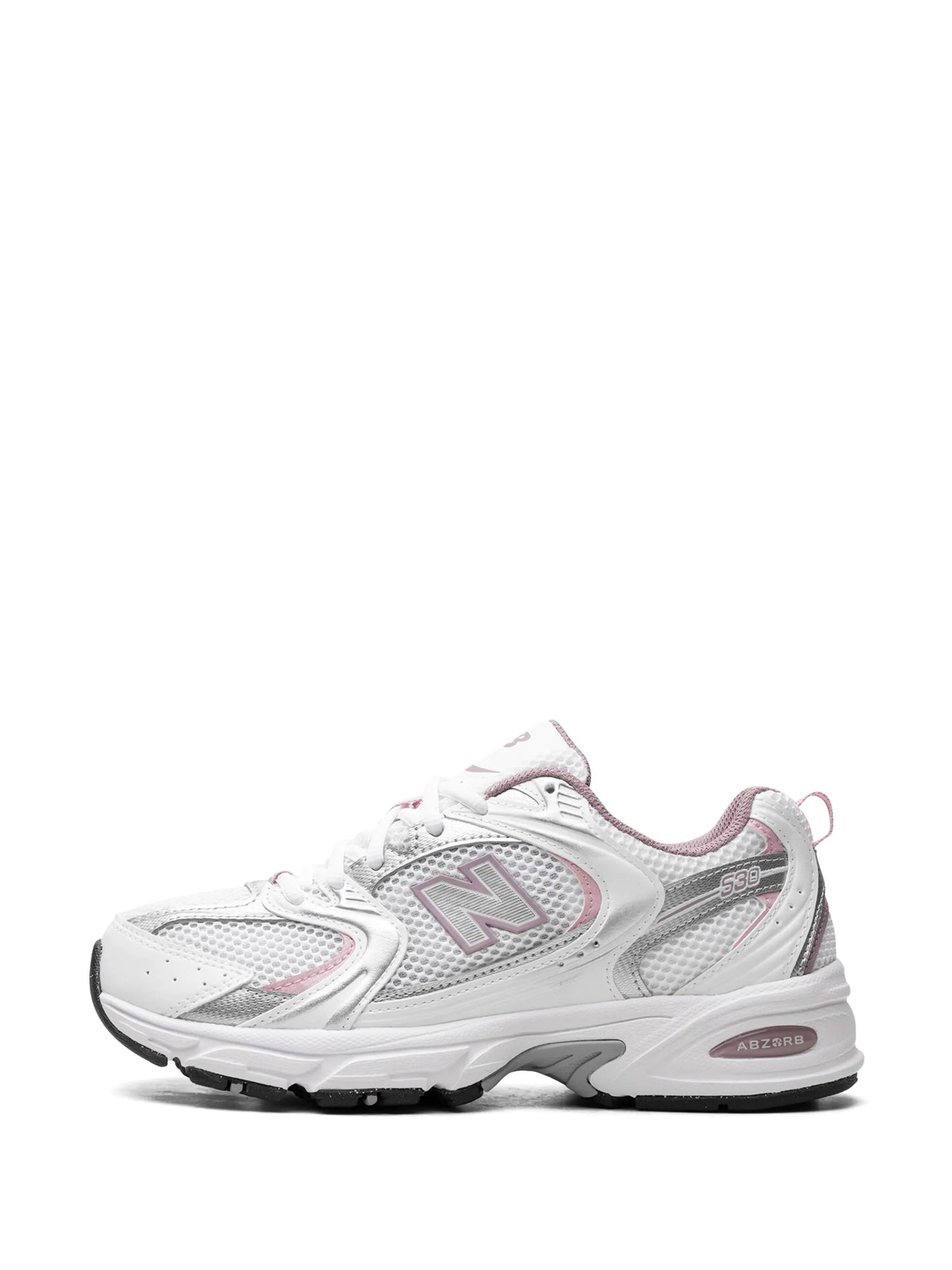 New Balance 530 – White Mid Century Pink GS