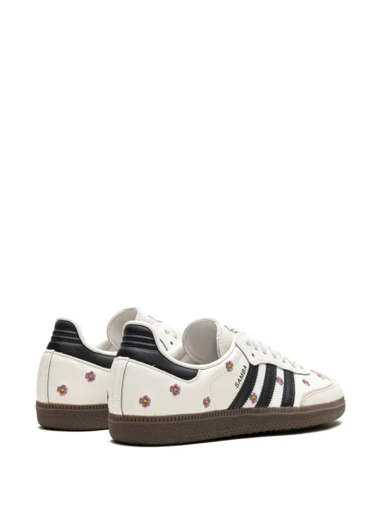 adidas Originals Women's Samba OG "Floral Pack"White