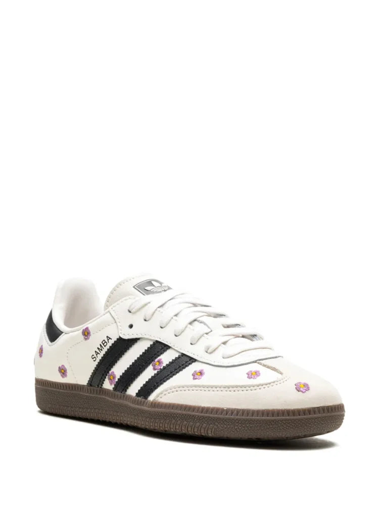adidas Originals Women's Samba OG "Floral Pack"White