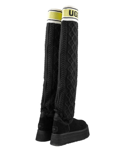 UGG Classic Sweater Letter "Black" boots