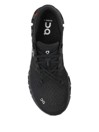On Running Cloud X 4 sneakers in the Black Eclipse colorway