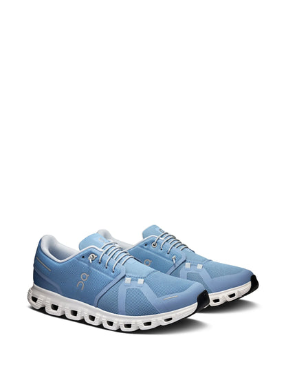 On Running Cloud 6 Chambray White