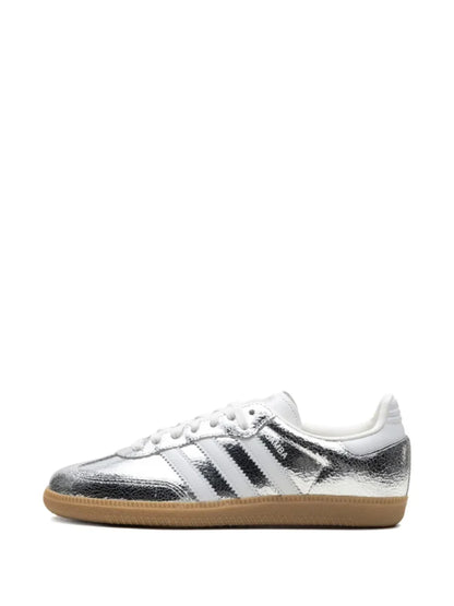 Adidas Samba OG WMNS "Silver Metallic Cracked Leather"