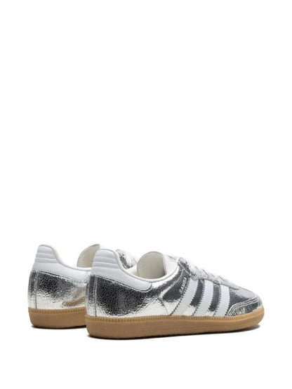 Adidas Samba OG WMNS "Silver Metallic Cracked Leather"