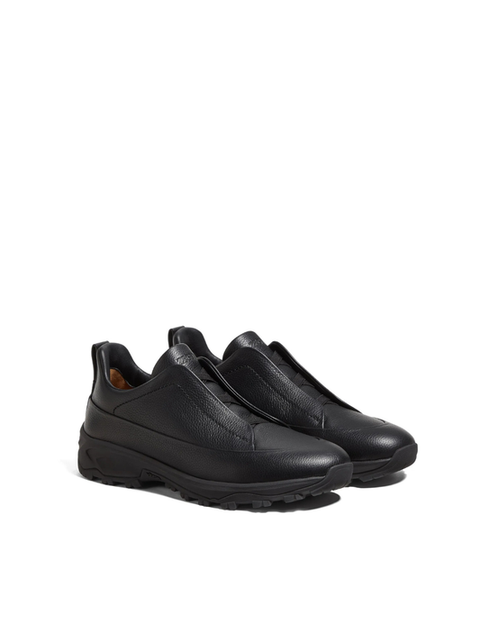 Zegna Triple Stitch Monte sneakers - Black