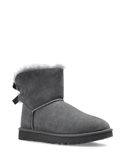 UGG Bailey Bow II sheepskin boots Grey