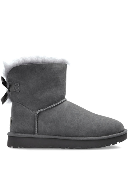 UGG Bailey Bow II sheepskin boots Grey