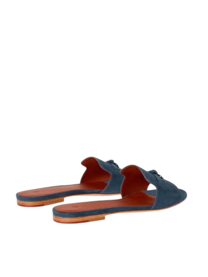 Loropiana Summer Charms Sandal Suede Goatskin Denim