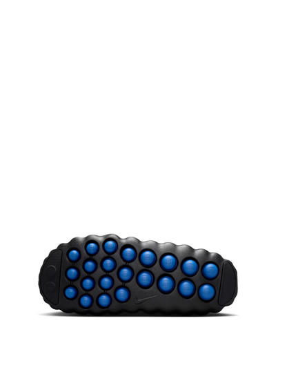 Nike x Fragment Mind 001 slides, a collaboration featuring a blacked-out