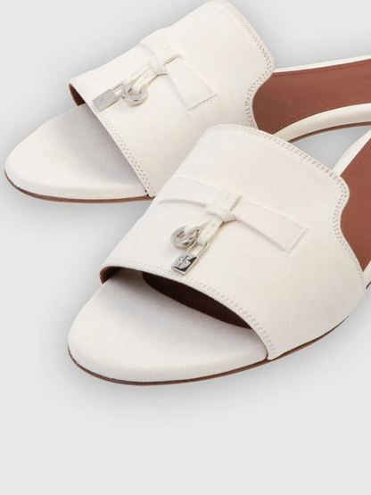 Loro Piana Suede Summer Beige Cut