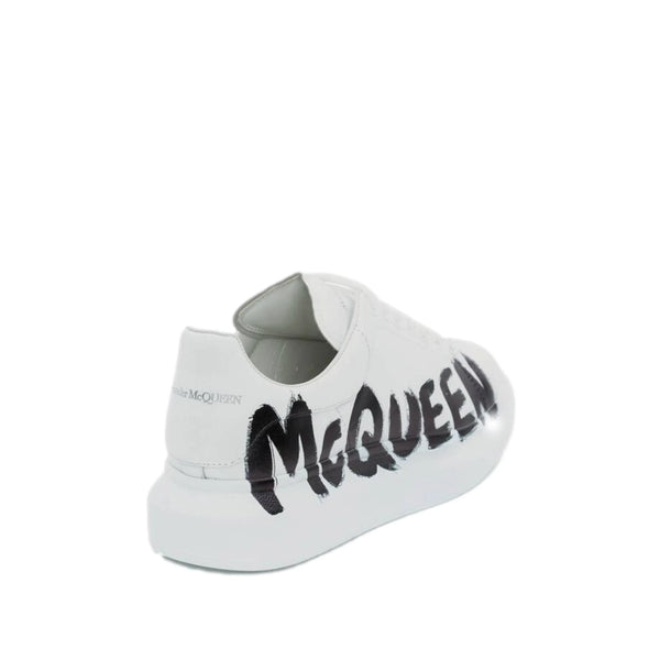 Alexander Mcqueen Oversized – Graffiti White Black