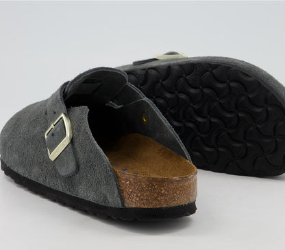 Birkenstock boston soft foodbed
Suede Dark Grey