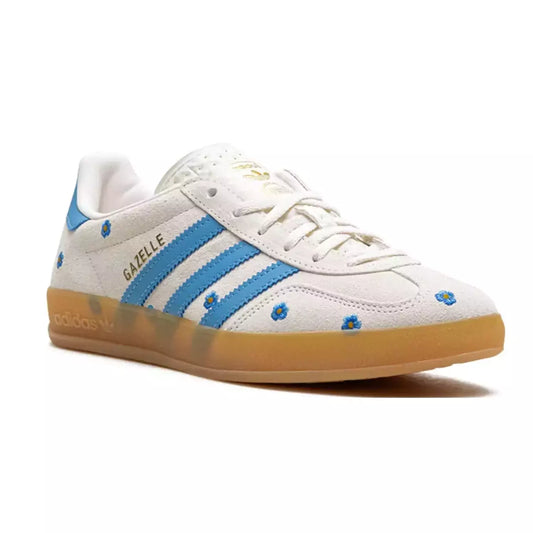 Adidas Gazelle Indoor Floral Beige Light Blue