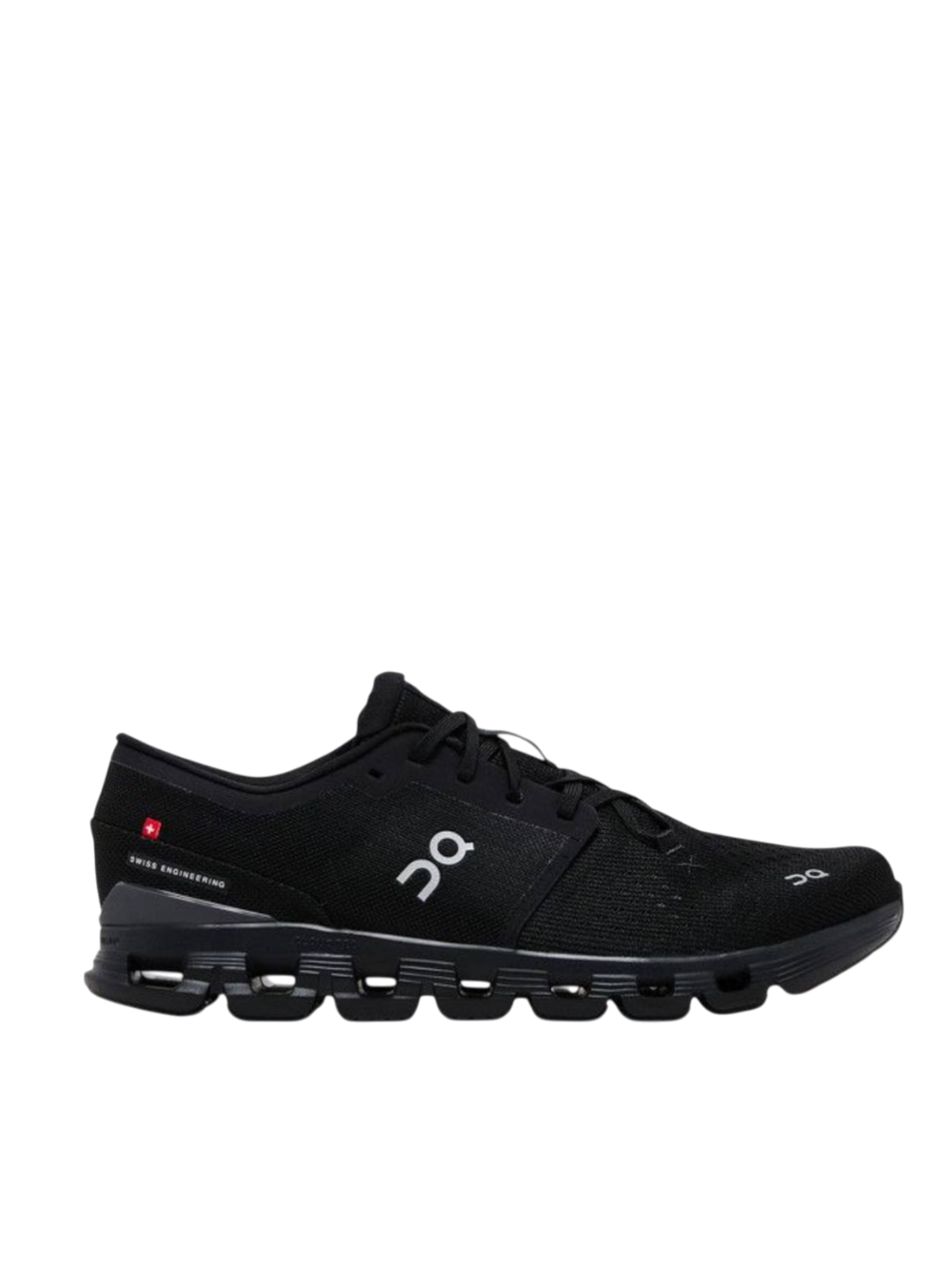 On Running Cloud X 4 sneakers in the Black Eclipse colorway