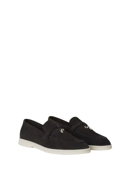 Loro piana Summer Charms Walk Loafer Suede