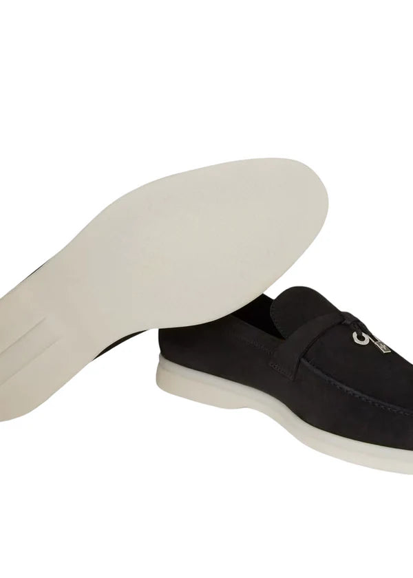 Loro piana Summer Charms Walk Loafer Suede