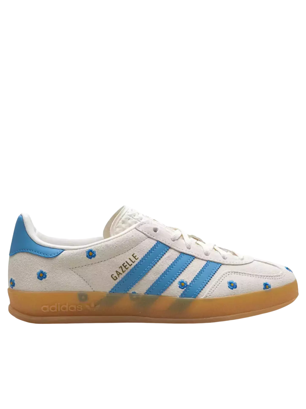 Adidas Gazelle Indoor Floral Beige Light Blue