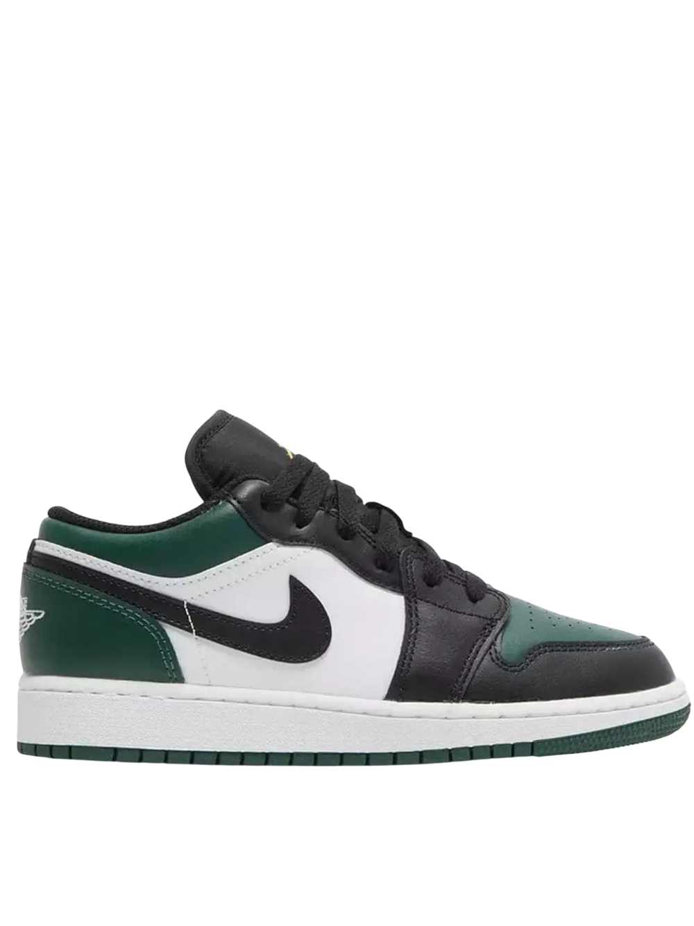 Air Jordan 1  low green / black / white