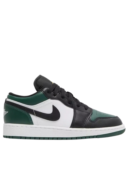 Air Jordan 1  low green / black / white