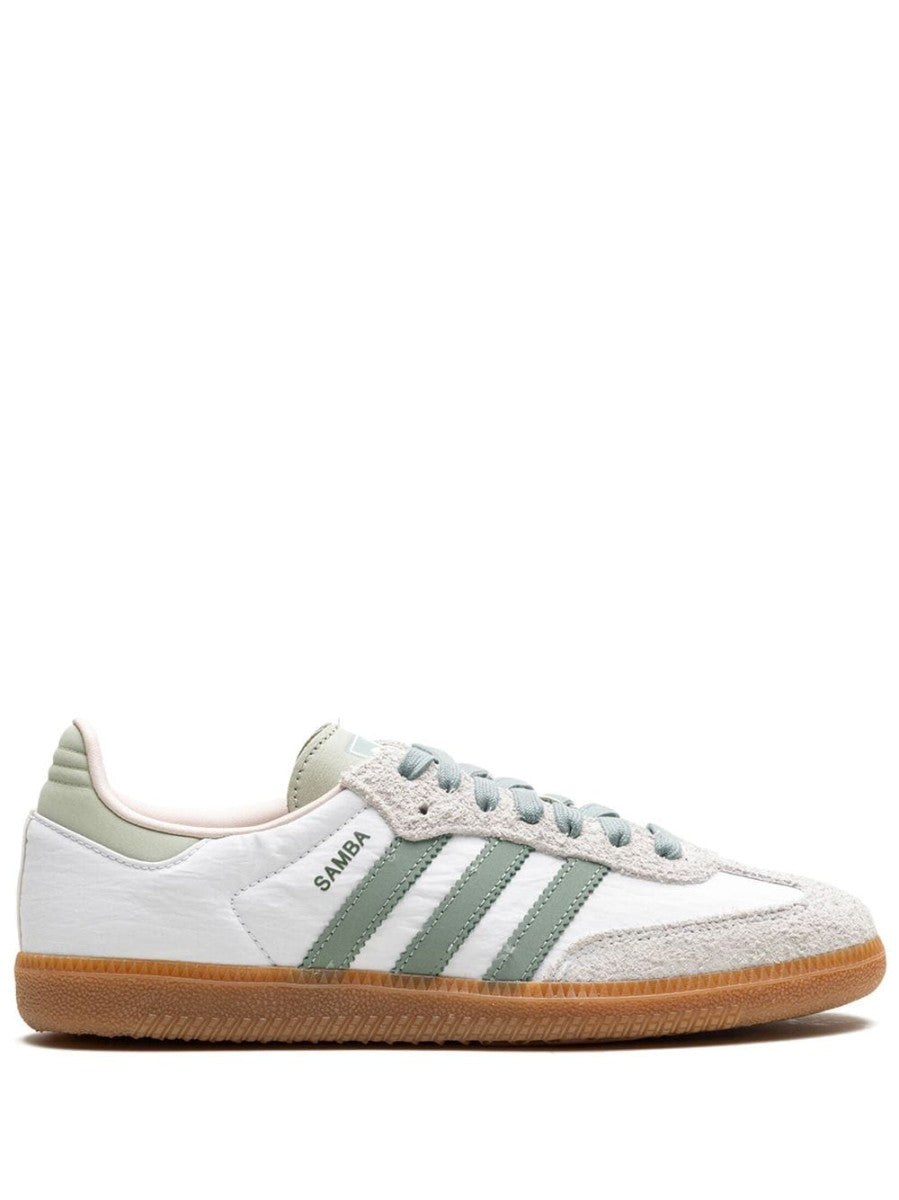 Adidas Samba OG  White/Silver Green/Putty