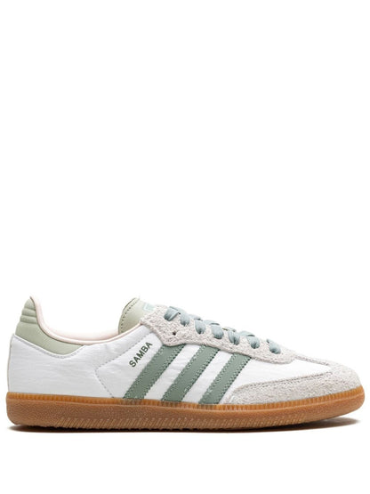 Adidas Samba OG  White/Silver Green/Putty