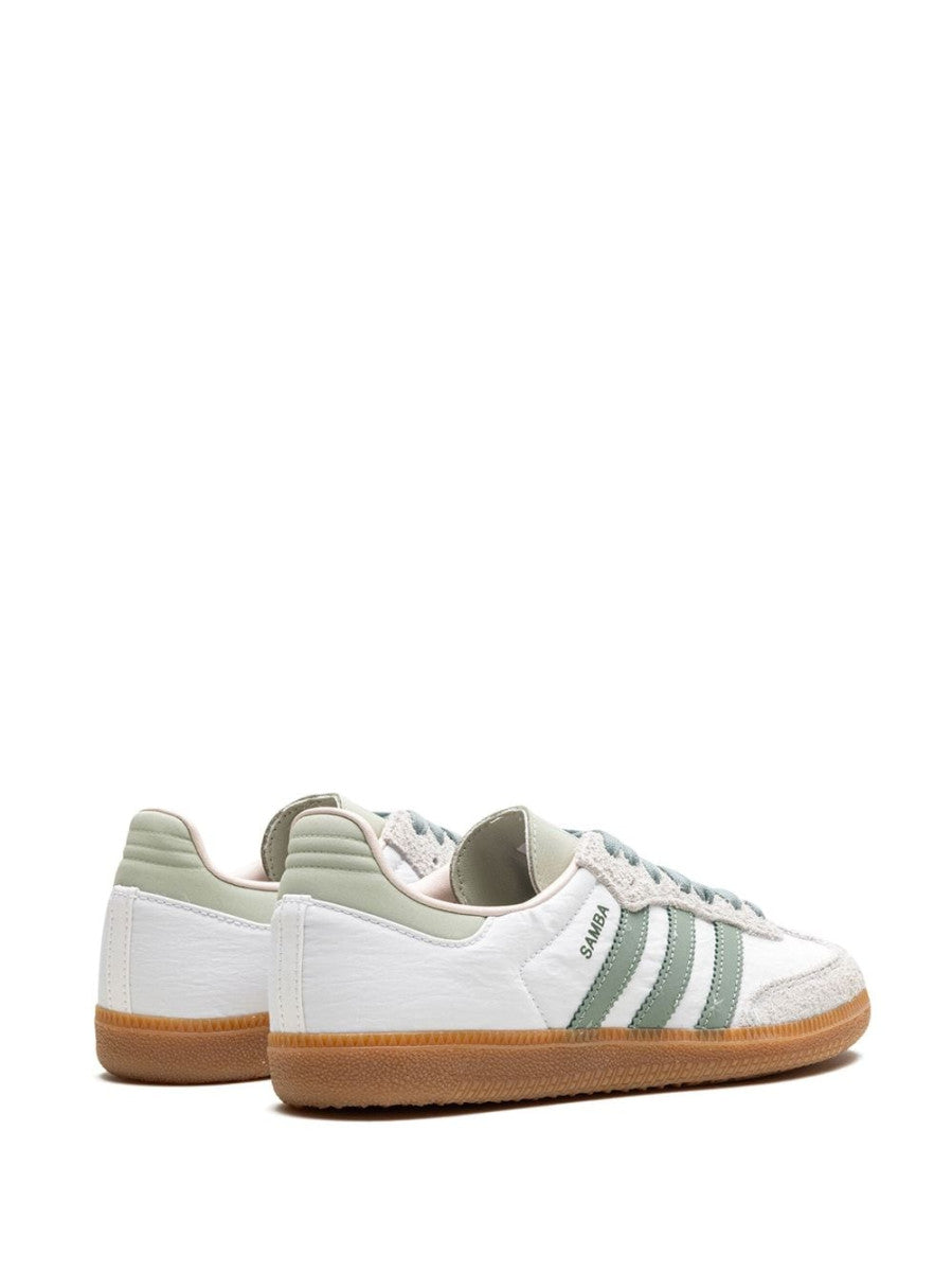 Adidas Samba OG  White/Silver Green/Putty