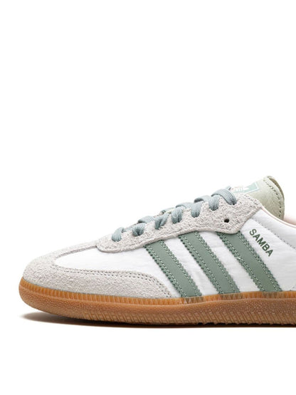 Adidas Samba OG  White/Silver Green/Putty