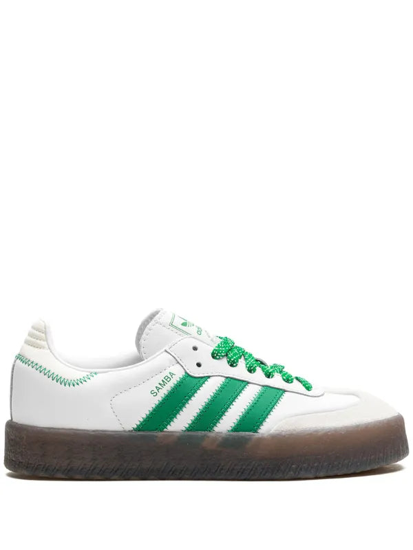 adidas Sambae Womens "Cloud White Bliss green "