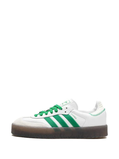 adidas Sambae Womens "Cloud White Bliss green "