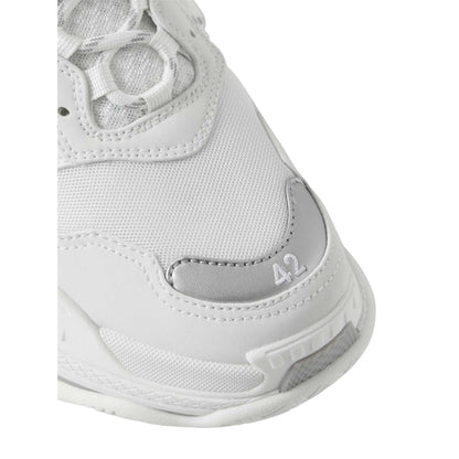 Balenciaga Triple S White Metal Gray