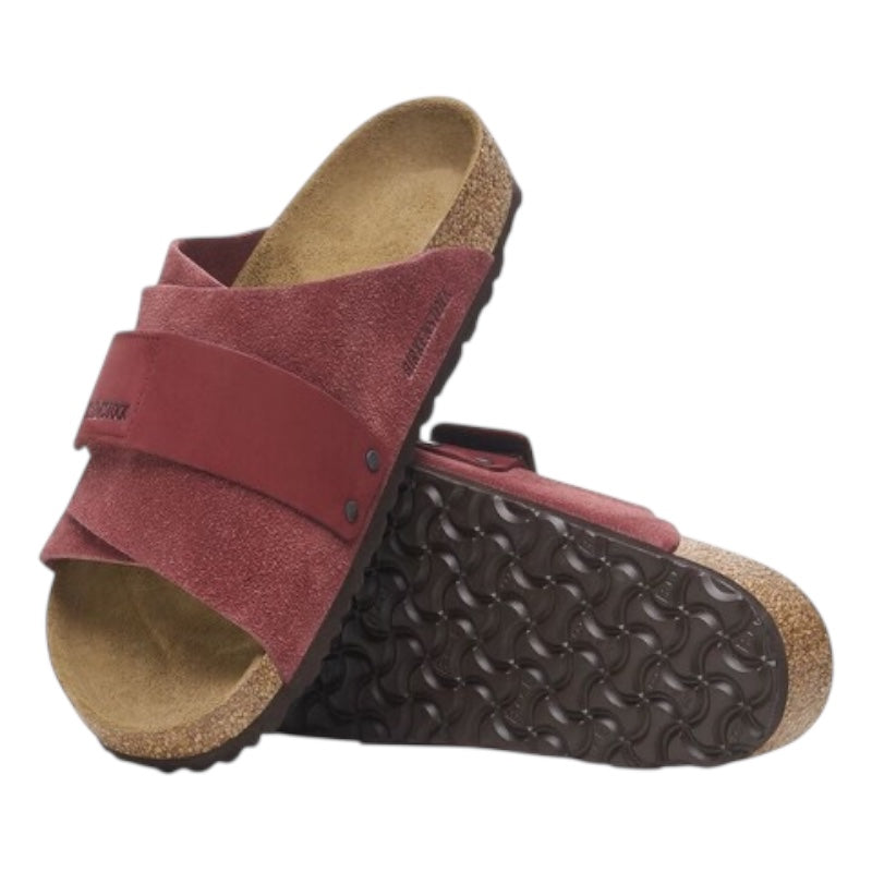 Birkenstock Kyoto Nubuck Leather/Suede – Zinfandel