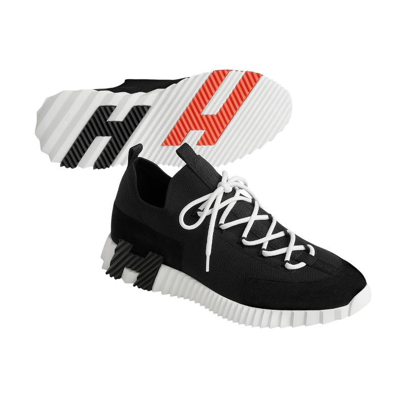 Hermes Lift slip-on sneaker Noir Blanc