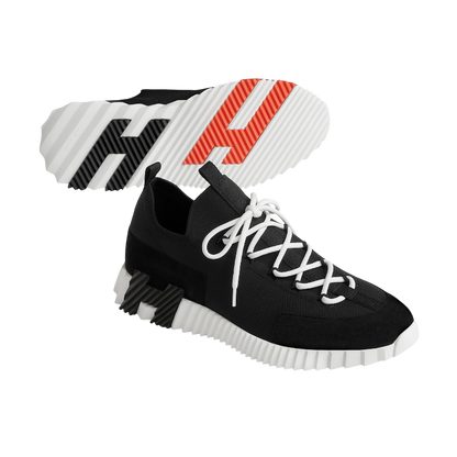 Hermes Lift slip-on sneaker Noir Blanc