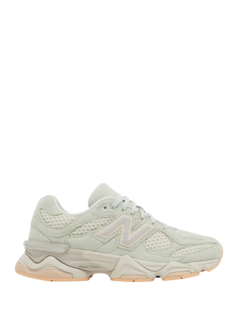 New Balance 9060 the Whitaker Group Missing Pieces Silver Moss Green