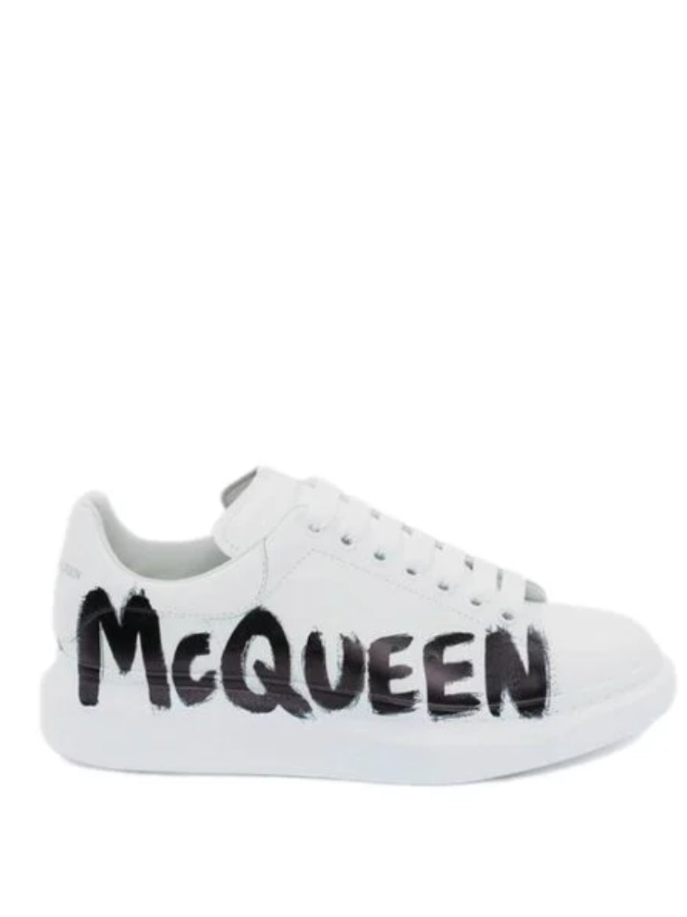 Alexander Mcqueen Oversized – Graffiti White Black