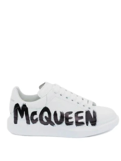Alexander Mcqueen Oversized – Graffiti White Black