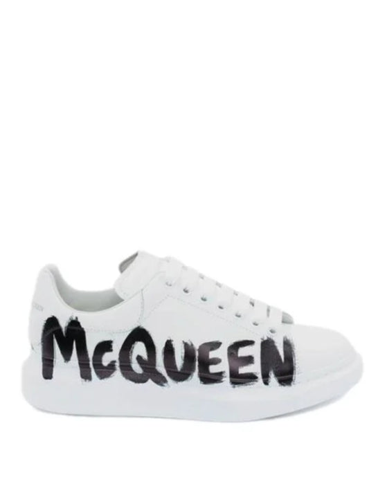 Alexander Mcqueen Oversized – Graffiti White Black